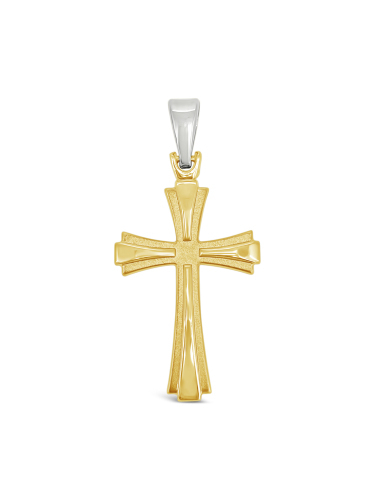Cross pendant - 18ct Yellow Gold 