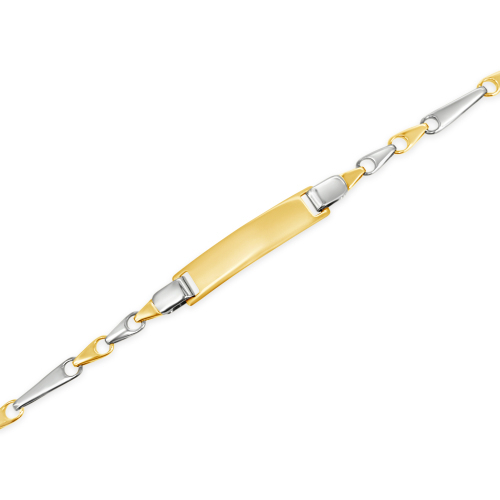 14ct 2T ID Bracelet