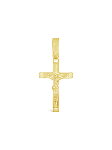 Cross pendant -14k Yellow Gold 