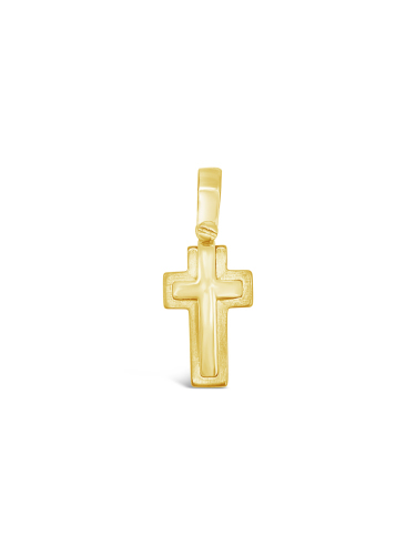 Cross pendant - 14k Yellow Gold 