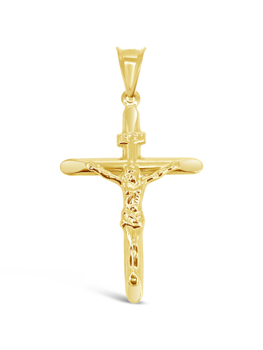 Cross pendant-14k Yellow Gold 